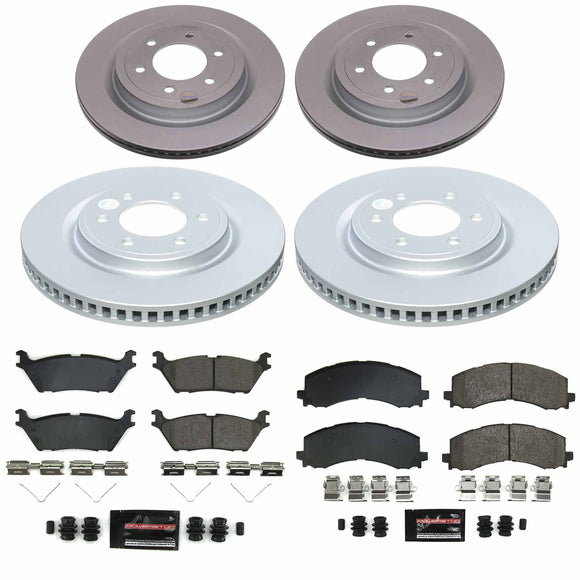 Z23 Daily Driver Premium Carbon-Fiber Ceramic Brake Pad and Fully Coated Rotor K