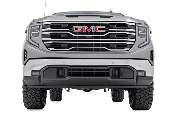Rough Country 3.5 Inch Lift Kit with Red Control Arm for 2025 GMC Sierra 1500 2W