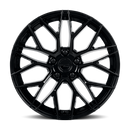 Katana KR01 Glossy Black 5x114.3 ET40 CB73.1 Wheel Rim