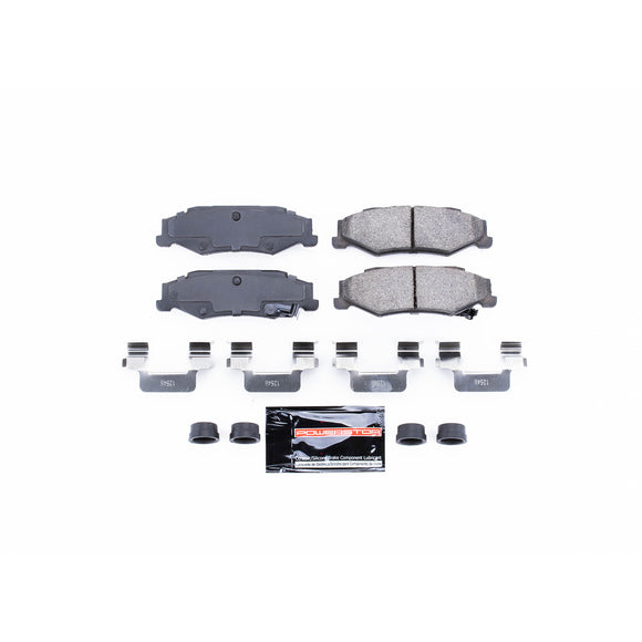 PowerStop Z23 Evolution Sport Carbon-Fiber Brake Pads With Hardware