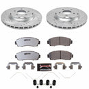 Z26 Street Performance Ceramic Brake Pad and Drilled & Slotted Rotor Kit