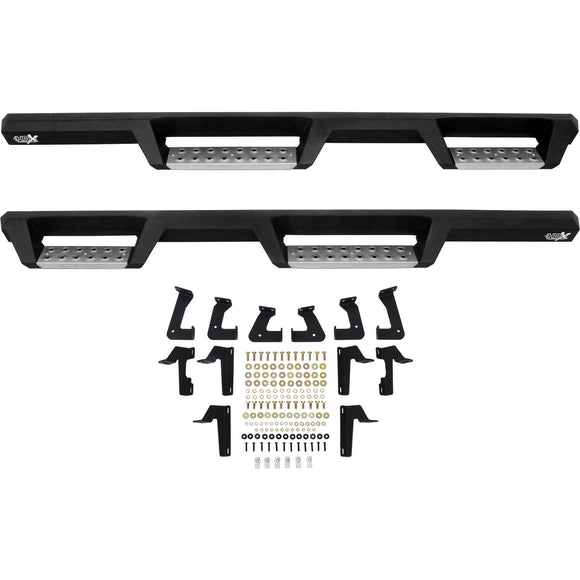 Westin HDX Stainless Drop Nerf Step Bars Textured Black 56-140652