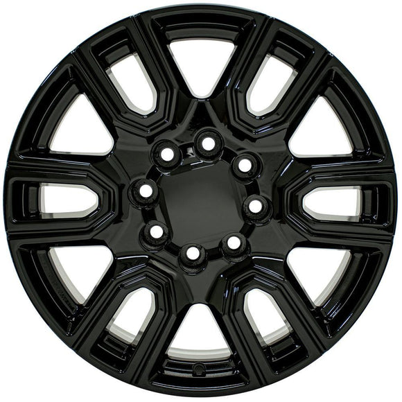 20" Replica CV96B fits GMC Sierra 2500/3500 20x8.5 Gloss Black