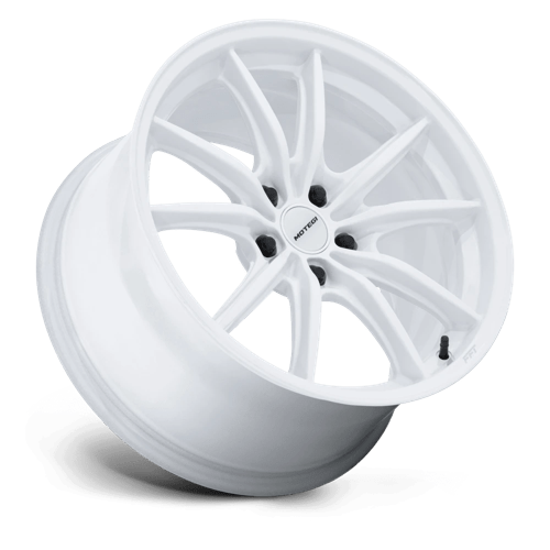 18x9.5 Motegi MR162 Zentoku Gloss White 5x114.3 ET40 CB72.56 Wheel Rim
