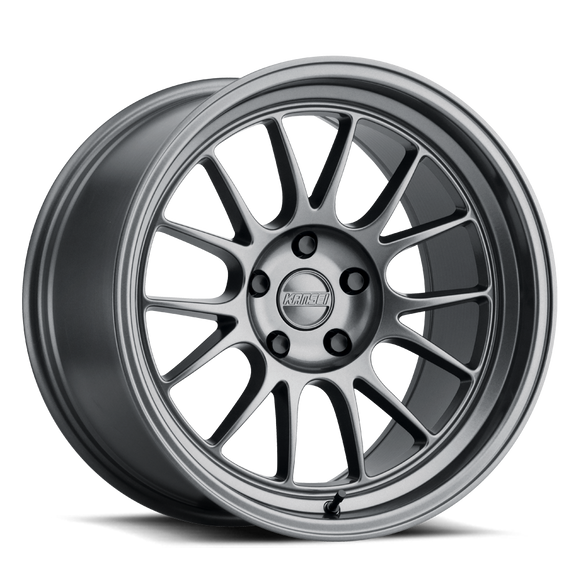 18x9.5 Kansei K13G Corsa Gloss Gunmetal 5x114.3 ET22 CB73.1 Wheel