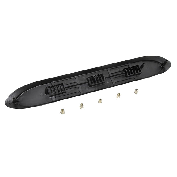 Westin E-Series 3 Step Pad & Clips Molded Black Plastic 23-0001