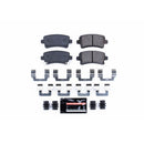 PowerStop Z23 Evolution Sport Carbon-Fiber Brake Pads With Hardware