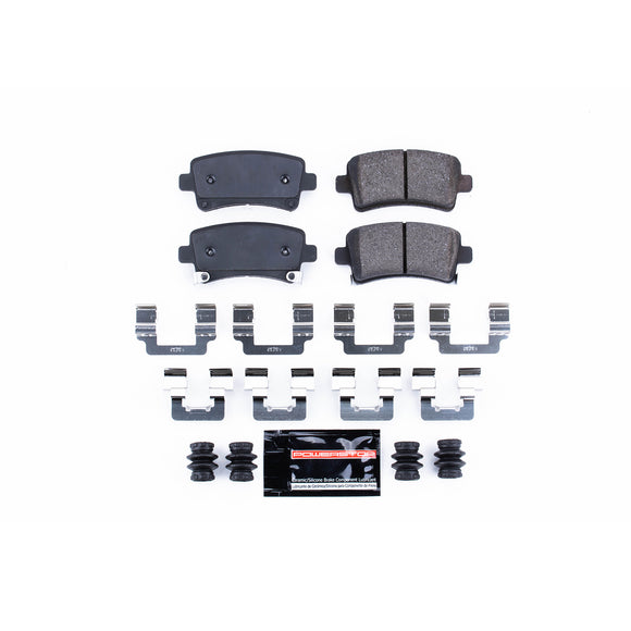 PowerStop Z23 Evolution Sport Carbon-Fiber Brake Pads With Hardware