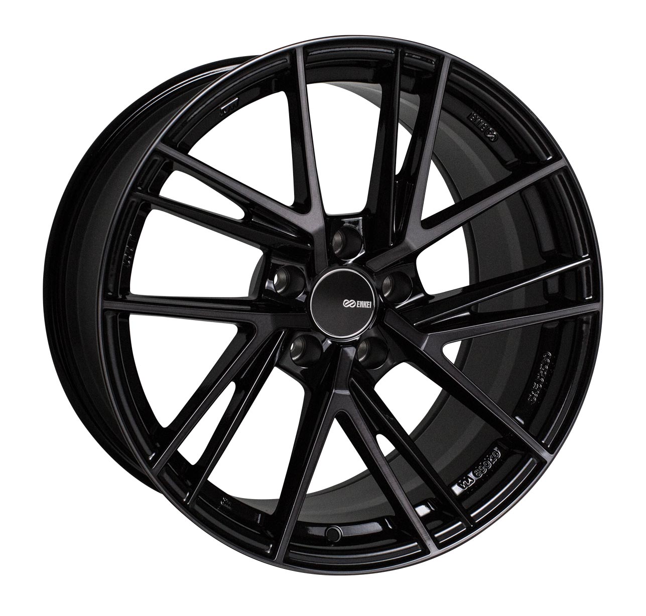 17X9 Enkei TD5 Pearl Black Wheel/Rim 5x114.3 ET35 17-9 5-114.3 Each