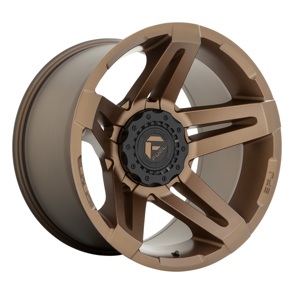 20x12 Fuel Off-Road D765 SFJ Matte Bronze 5x114.3 ET-44 CB71.5 Wheel Rim