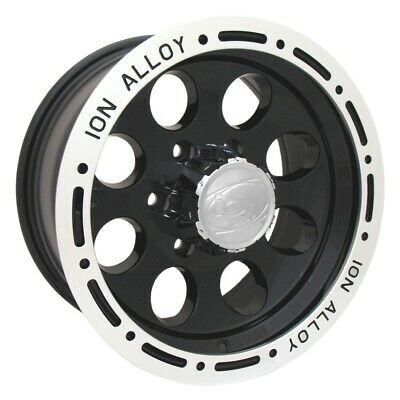 15x10 ION Alloy 174 Black Wheel/Rim 5x114.3 5-114.3 5x4.5 15-10 ET-38