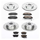 PowerStop Z23 Daily Driver Carbon-Fiber Ceramic Brake Pad and Drilled & Slotted