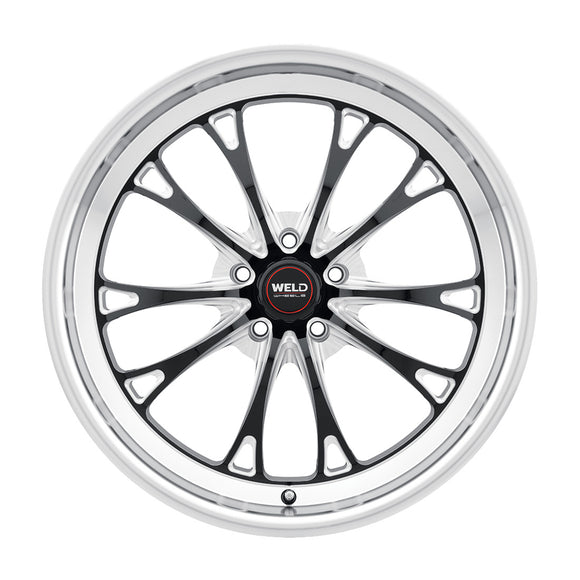 20x10.5 WELD Performance Belmont Gloss Black Milled 5x115 ET20 Wheel Rim