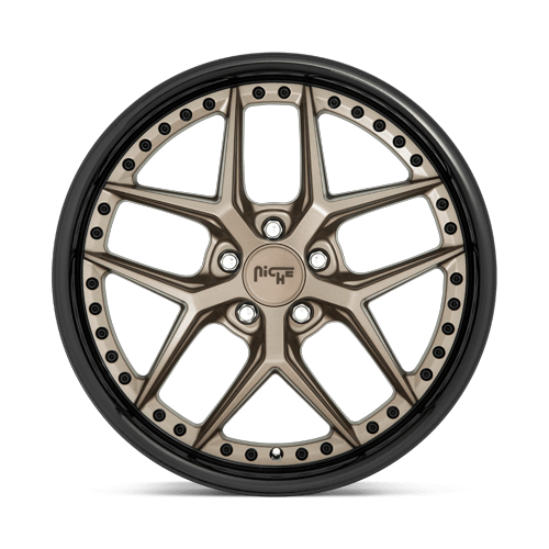 9x20 Niche Wheels M227 Vice Matte Bronze Black Bead Ring 5x114.3 ET35 CB72.56