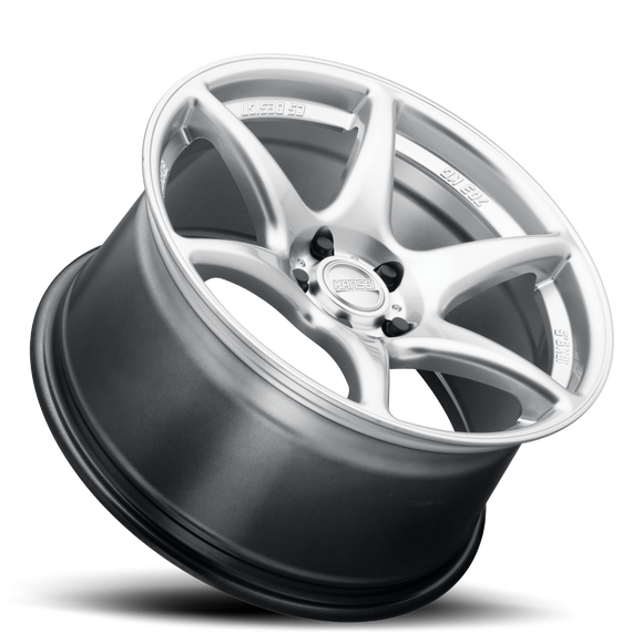 19x10.5 Kansei K11S Tandem Hyper Silver 5x114.3 ET22 CB73.1 Wheel