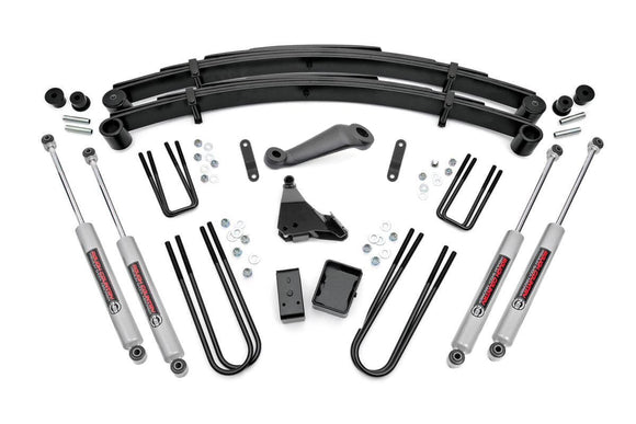 Rough Country 6" Lift Kit Rear Blocks For Ford Super Duty 4WD 99-04