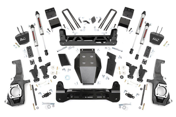 Rough Country 7.5 Inch Lift Kit for 11-19 Chevy GMC 2500 3500 Trucks