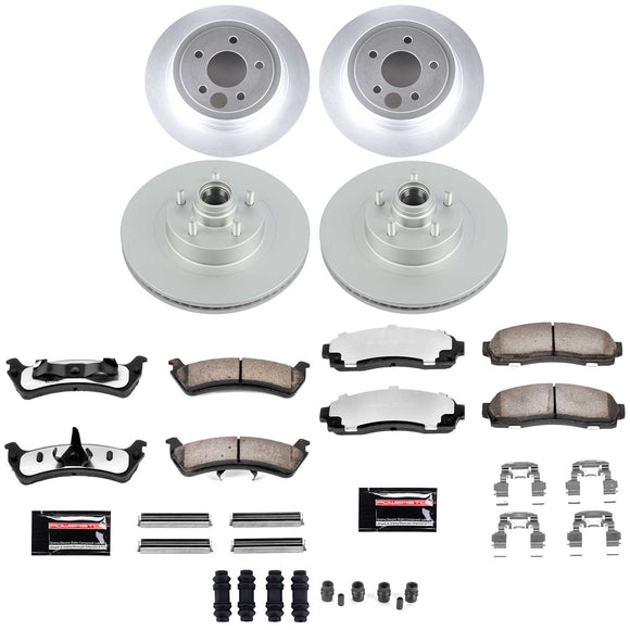 Z36 Truck & Tow Premium Carbon-Fiber Ceramic Brake Pad and Fully Coated Rotor Ki