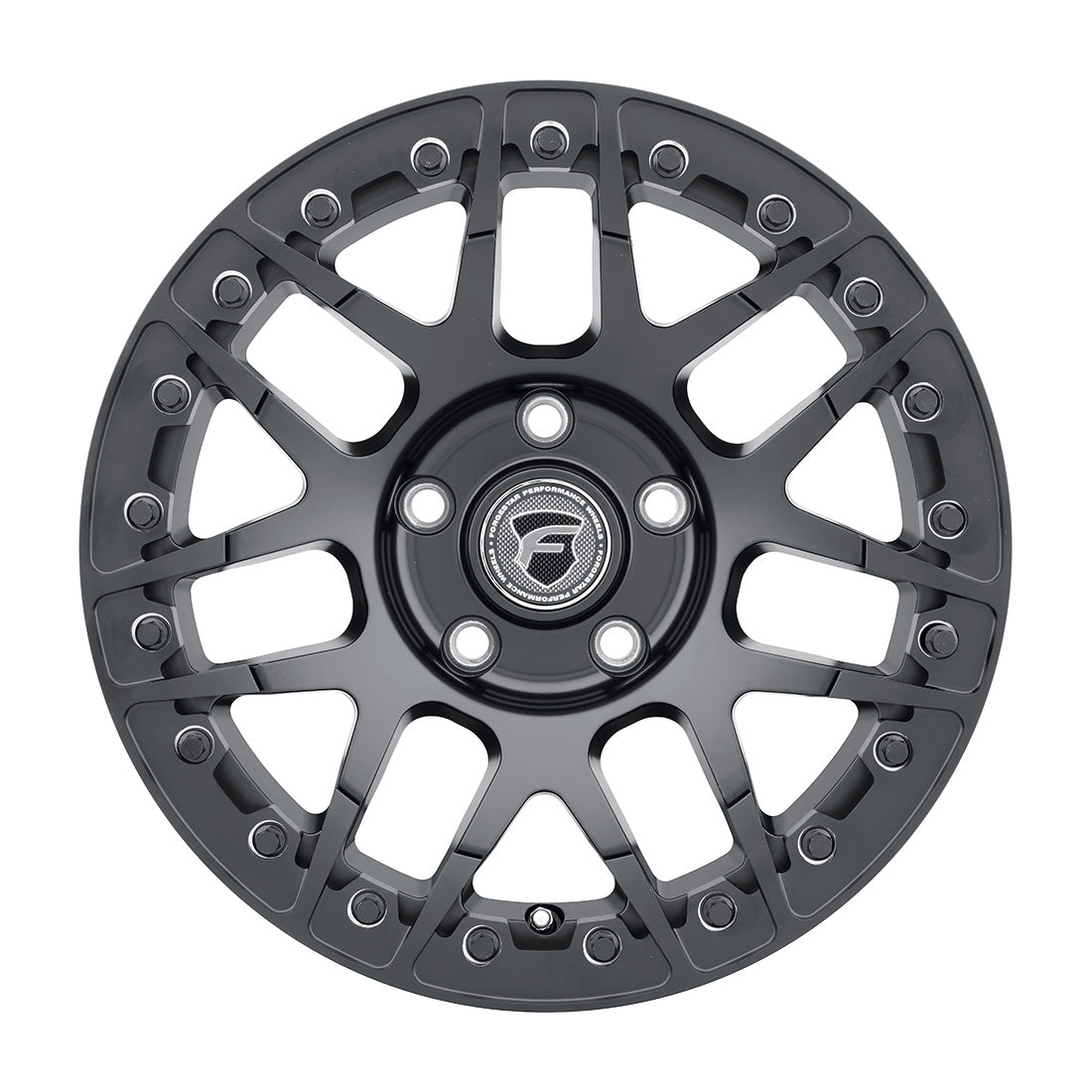 15x10 Forgestar F14 Beadlock Satin Black 5x120.65 5x4.75 ET50 Wheel Rim - 0