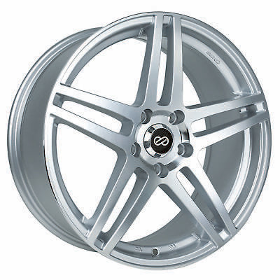 16x7 Enkei RSF5 Silver Wheel/Rim 5x100 5-100 16-7 ET45