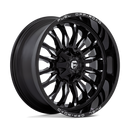 22x10 Fuel Off-Road D795 Arc Gloss Black Milled 6x135 ET-18 CB106.1 Wheel Rim