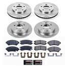 PowerStop OE Stock Replacement Low-Dust Ceramic Brake Pad and Rotor Kit