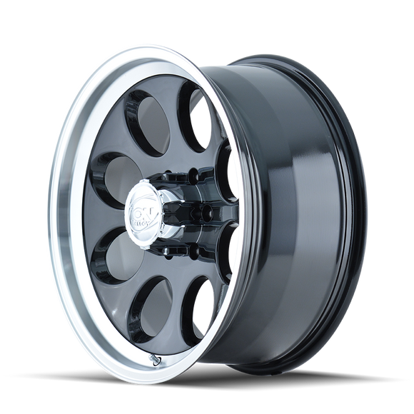 16x8 Ion Style 171 Black Wheel/Rim 5x114.3 5-114.3 5x4.5 16-8 ET-5