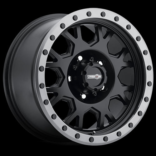 20x9 Vision GV8 Invader Matte Black Anthracite Lip 8x170 ET12 Wheel Rim