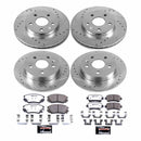 PowerStop Z26 Street Performance Ceramic Brake Pad and Drilled & Slotted Rotor K