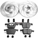 PowerStop Z23 Daily Driver Carbon-Fiber Ceramic Brake Pad and Drilled & Slotted