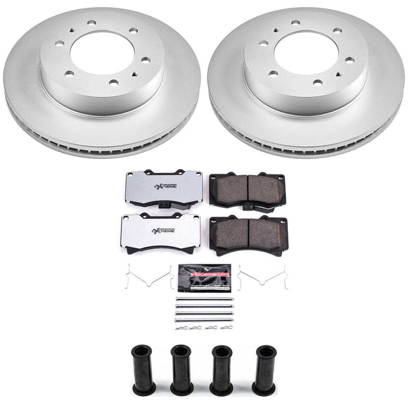 Z36 Truck & Tow Premium Carbon-Fiber Ceramic Brake Pad and Fully Coated Rotor Ki