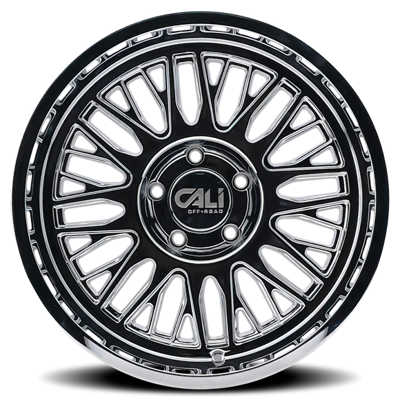 20x10 Cali Off-Road Vertex Chrome 5x127 ET-25 CB78.1 Wheel Rim