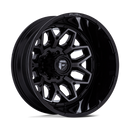 20x8.25 Fuel Off-Road D875 Flux Dually Gloss Black 8x165.1 ET-246 Wheel