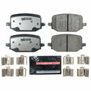 PowerStop Z36 Truck And Tow Carbon-Fiber Ceramic Brake Pads With Hardware