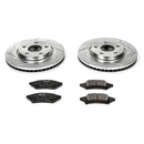 PowerStop Z23 Daily Driver Carbon-Fiber Ceramic Brake Pad and Drilled & Slotted