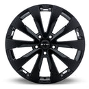 17x7 RTX Estate Satin Black 5x114.3 ET48 wheel/rim