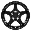 17" Replica CV01 fits Chevrolet Corvette ZR1 17 in. x 11 in. Gloss Black