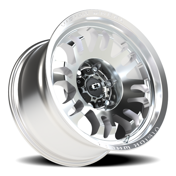 17x9.5 Vision 409 Inferno Milled Machined 6x5.5 6x139.7 ET-18 wheel/rim