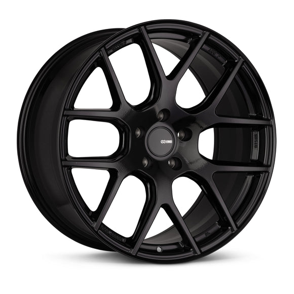 20x8.5 Enkei Xm-6 Gloss Black 5x127 ET40 CB72.6 Wheel Rim