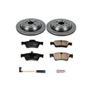 PowerStop OE Stock Replacement Low-Dust Ceramic Brake Pad and Rotor Kit