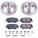PowerStop OE Stock Replacement Low-Dust Ceramic Brake Pad and Rotor Kit