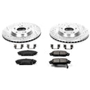 PowerStop Z23 Daily Driver Carbon-Fiber Ceramic Brake Pad and Drilled & Slotted