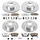 PowerStop Z26 Street Performance Ceramic Brake Pad and Drilled & Slotted Rotor K