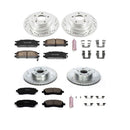 PowerStop Z23 Daily Driver Carbon-Fiber Ceramic Brake Pad and Drilled & Slotted