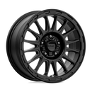 16X7 KMC KM542 Impact Satin Black 5X110 ET30 Wheel Rim
