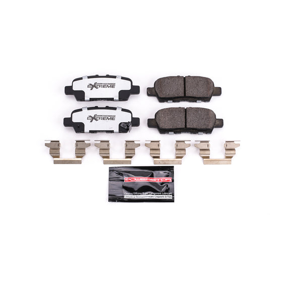 PowerStop Z26 Street Performance Carbon-Fiber Ceramic Brake Pads With Hardware