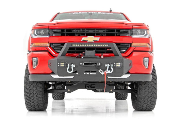 Rough Country EXO Winch Mount Kit For Chevy Silverado 1500 2007-2018