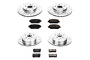 PowerStop Z23 Daily Driver Carbon-Fiber Ceramic Brake Pad and Drilled & Slotted