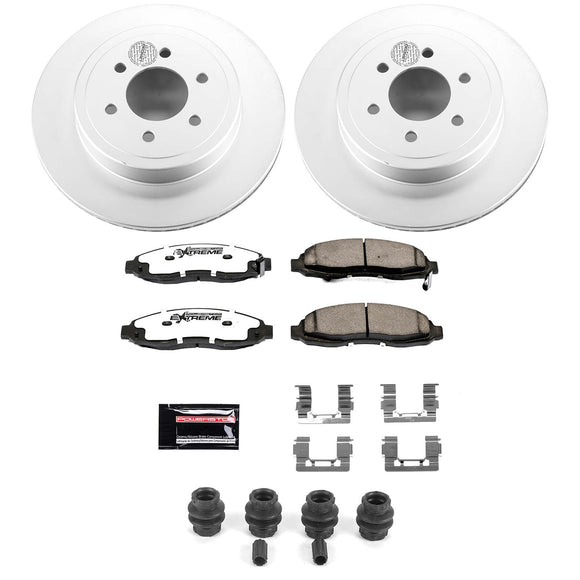 Z36 Truck & Tow Premium Carbon-Fiber Ceramic Brake Pad and Fully Coated Rotor Ki