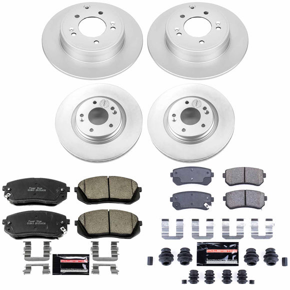 Z23 Daily Driver Premium Carbon-Fiber Ceramic Brake Pad and Fully Coated Rotor K